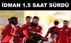 Kayserispor’un Konyaspor hazırlıkları devam ediyor