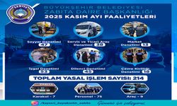Büyükşehir Zabıta Teşkilatı, Kasım Ayındaki Denetimlerinde 214 Yasal İşlem Uyguladı
