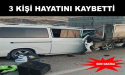 Kayseri-Malatya yolunda feci kaza