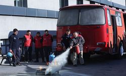 Büyükşehir'den Din Görevlilerine Afet Farkındalık Ve Yangın Eğitimi