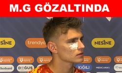 Derbide Kazımcan'a çakmak fırlatan taraftar