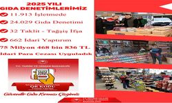 Kayseri’de gıda denetimi: 1 yılda 75 milyon lira cezai işlem