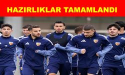 Kayserispor taktik ağırlıklı çalıştı