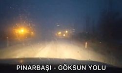 Pınarbaşı-Kahramanmaraş yolu çekici ve tır trafiğine kapatıldı