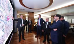 Başkan Büyükkılıç, Altyapı Yatırımları Genel Müdürü Eyigün'ü Ağırladı