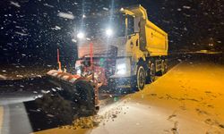 Büyükşehir, Kırsal Kesimlerde Etkili Olan Kar Yağışında 47 Mahalle Yolunu Ulaşıma Açtı