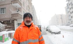 KOCASİNAN’DA KARLI YOLLARA ANINDA MÜDAHALE