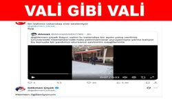 Vatandaş sosyal medya mecrasından seslendi, Vali Çiçek anında karşılık verdi