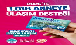 Büyükşehir’in “Anne Ulaşım Kartı” projesinden 1016 anne fayda sağladı