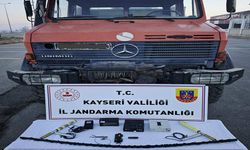 Yeşilhisar’da izinsiz define arayan 5 şahıs suçüstü yakalandı