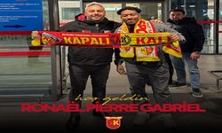 Kayserispor'un yeni transferi Gabriel, kente geldi