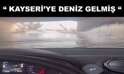 Buğdaylı Mahallesi’nde alt geçit sular altında kaldı