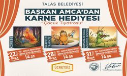 Talas Belediyesi’nden çocuklar için tiyatro etkinliği