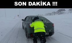 Kayseri-Develi Erciyes İl Yolu ulaşıma kapatıldı