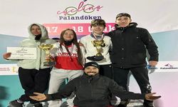 Snowbike Türkiye Şampiyonası’nda Erzurum’da çifte derece