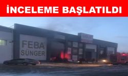 OSB’de sünger fabrikasında yangın