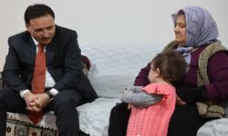 Vali Çiçek, Talas’ta hane ziyaretleri gerçekleştirdi