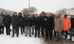 Başkan Palancıoğlu: “Karla mücadelede çalışmalarımız devam ediyor”