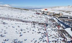 Erciyes’te hafta sonu yoğunluğu
