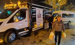 Vefat eden babasının hayrına 30 ton mandalina ile çorba dağıttı