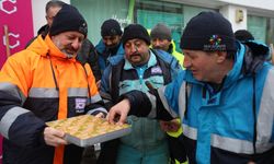 Kocasinan’da ekipler kar nöbetinde