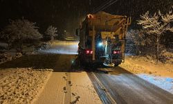 İncesu Belediyesi’nden kar mesaisi