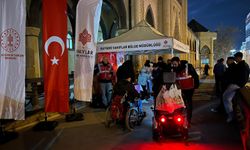 Kayseri Vakıflar Müdürlüğü'nden Miraç Kandili ikramı