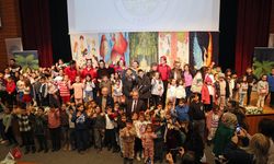 Talas'ta çocuklar karne hediyesi ile eğlendi