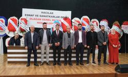 Hacılar Esnaf Odası'nda Ali Rıza Kayar, başkan seçildi