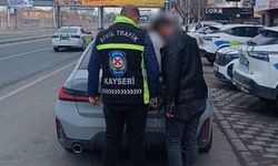 Trafik güvenliğini tehdit eden sürücüye yüklü ceza
