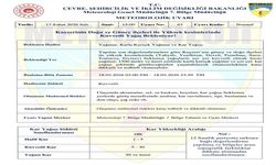 Kayseri’ye kuvvetli yağış uyarısı