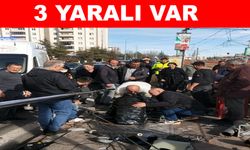 Otomobil yayalara çarptı