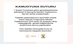 AK Parti İl Danışma Meclisi toplantısı ileri bir tarihe ertelendi