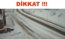 Kar yağışı nedeniyle Erciyes yolu araç trafiğine kapatıldı