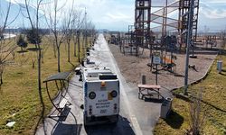 Büyükşehir'den Recep Tayyip Erdoğan Millet Bahçesi'nde Bakım, Onarım ve Temizlik Seferberliği