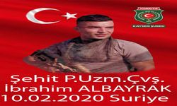 Kayseri’nin kahraman evlatları (10 Şubat şehidi)