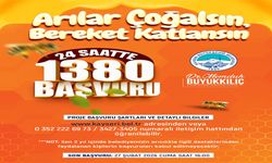 “Arılar Çoğalsın, Bereket Katlansın” projesine yoğun ilgi