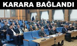 Büyükşehir meclisinde 57 gündem maddesi