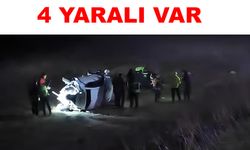 Otomobilin şarampole yuvarlanması sonucu 1 kişi öldü, 1’i ağır