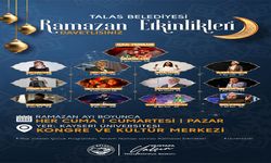 Talas’ta Ramazan ayında çeşitli etkinlikler düzenlenecek