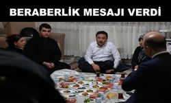 Vali Gökmen Çiçek, vatandaşların iftar sofrasına konuk oldu