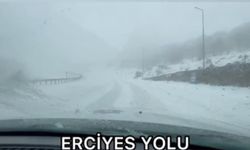 Pınarbaşı-Gürün ve Erciyes yolu ulaşıma kapandı