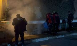 İtfaiyeden parkta çıkan yangına kovalı müdahale