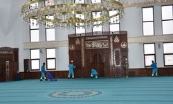 Ramazan öncesi Kocasinan’daki camilerde temizlik seferberliği