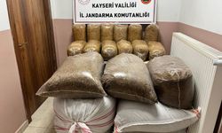 600 kilogram bandrolsüz tütün ele geçirildi