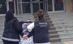 Kayseri’de 12 yıl 10 ay hapisle aranan kadın hükümlü yakalandı