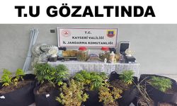 Kayseri'de uyuşturucu operasyonu