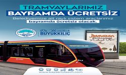 Kayseri’de tramvaylar 3 günlük bayramda ücretsiz olacak