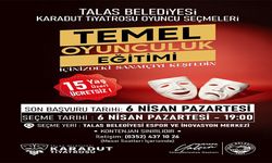 KARADUT TİYATROSU’NA YENİ YETENEKLER İÇİN SON  ÇAĞRI