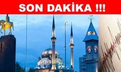 Kayseri'de hissedilen deprem meydana geldi